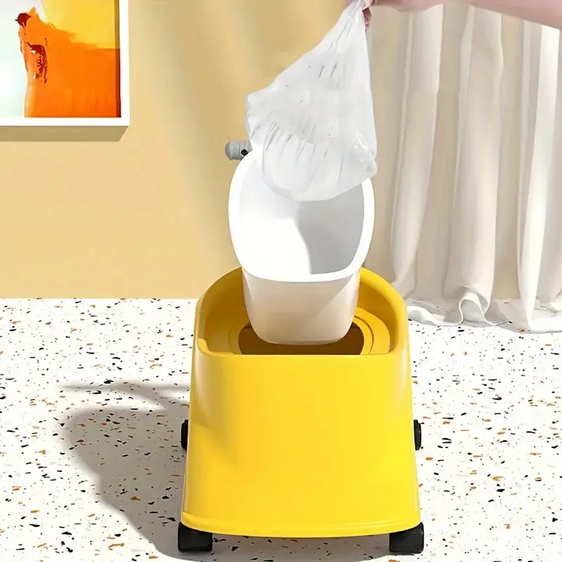1pc Kids Racing Car Potty Chair, Toddler Toilet Training Seat With Handles, Polypropylene Material, Sturdy And Safe, Easy Clean, Fun Design, For Boys And Girls