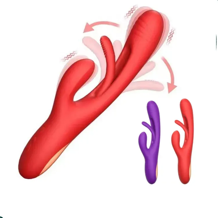 Rabbit Tapping G-Spot Patting Vibrator for Women Clitoris Clit Stimulator Powerful 21 Modes Sex Toy Female Goods for Adults