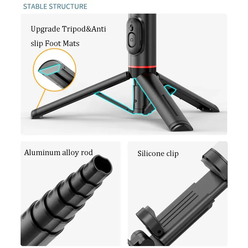 Foldable selfie stick tripod✨🚀50% time limit🚀Akra cash on delivery