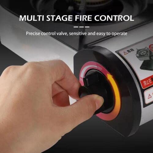 Portable Gas Cooker Stove Butane Burner Camping Indoor Tabletop Outdoor