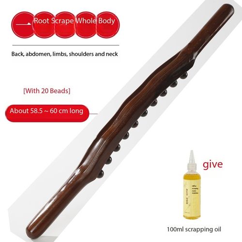 Double Row Of 20 Beads Massage Stick