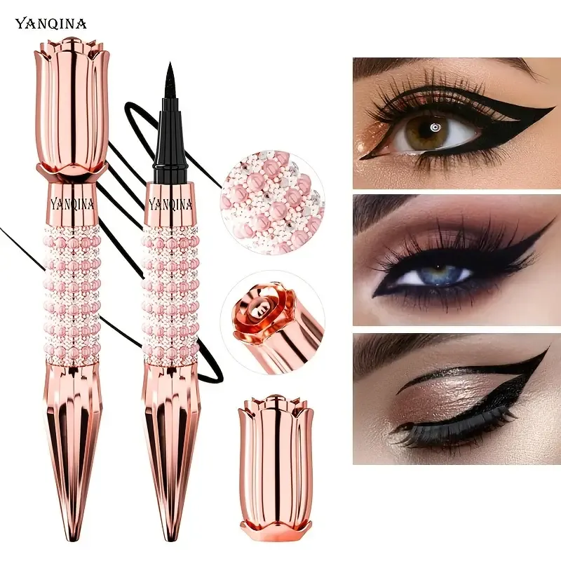 Glittering Black Liquid Eyeliner