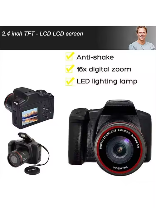 Hot Sale Promotion --TFT 2.4 inch Camera 1080P Video LCD Zoom Digital Camera SLR DSLR Camera