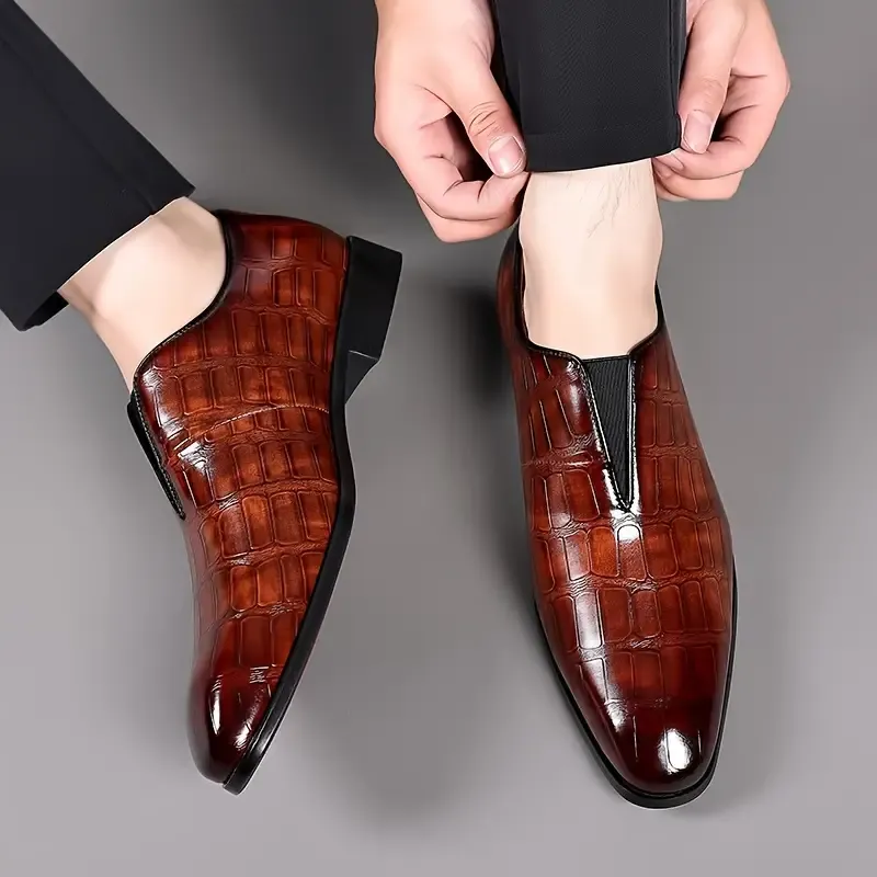 Plus Size Men's Comfortable Slip-On Loafers