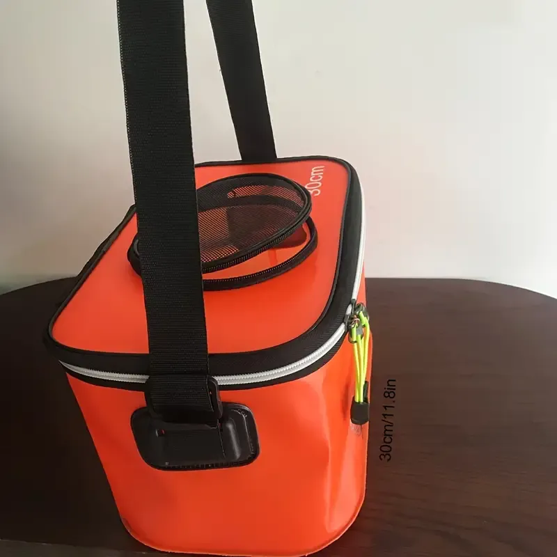 Portable Multi-Functional EVA Fishing Bag: Spacious, Collapsible, No-Pump Needed, Perfect For Camping & Anglers