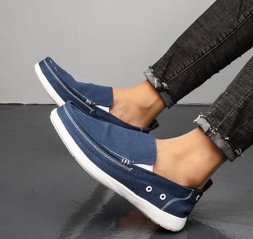 Canvas shoes slip-on low-top shoes