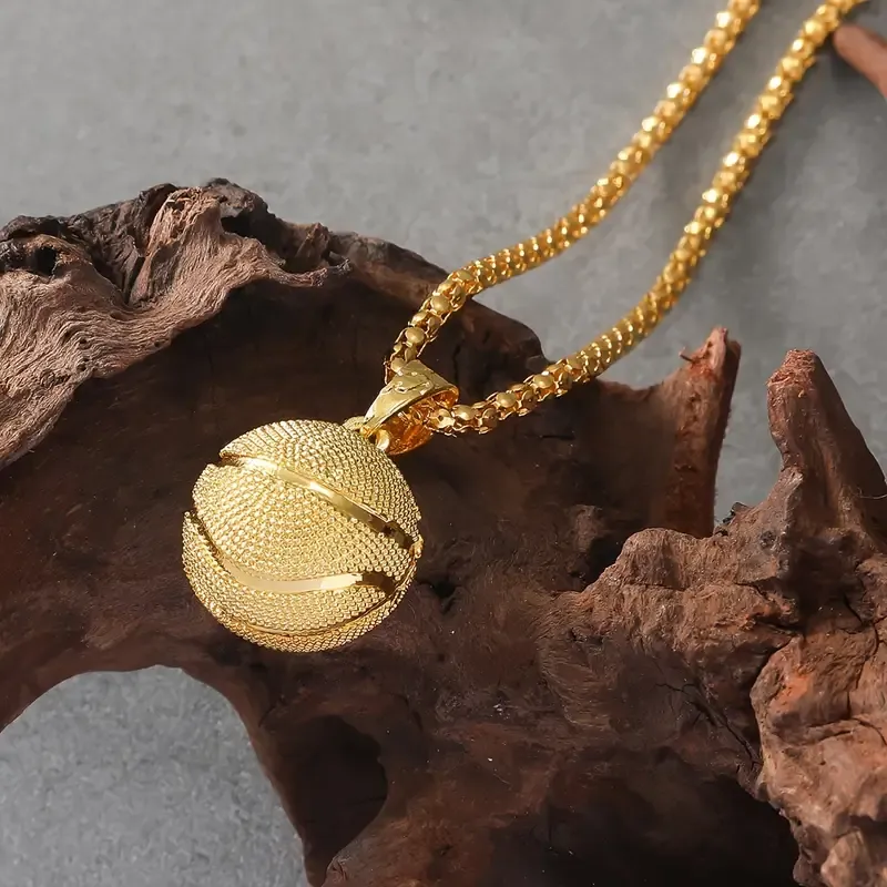 Unique Punk Basketball Pendant