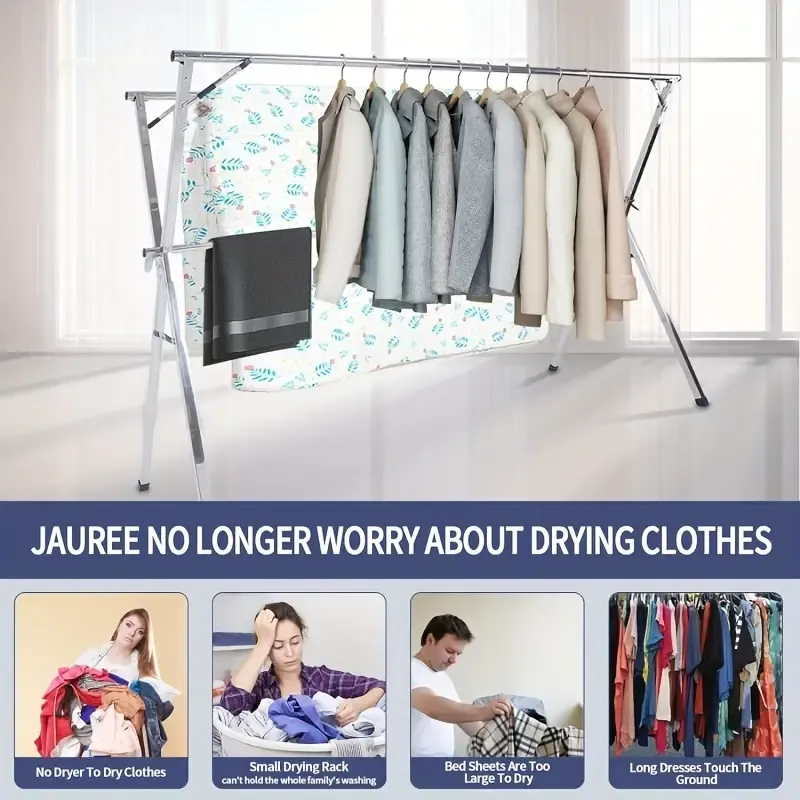 Large Capacity Clothes Drying Rack