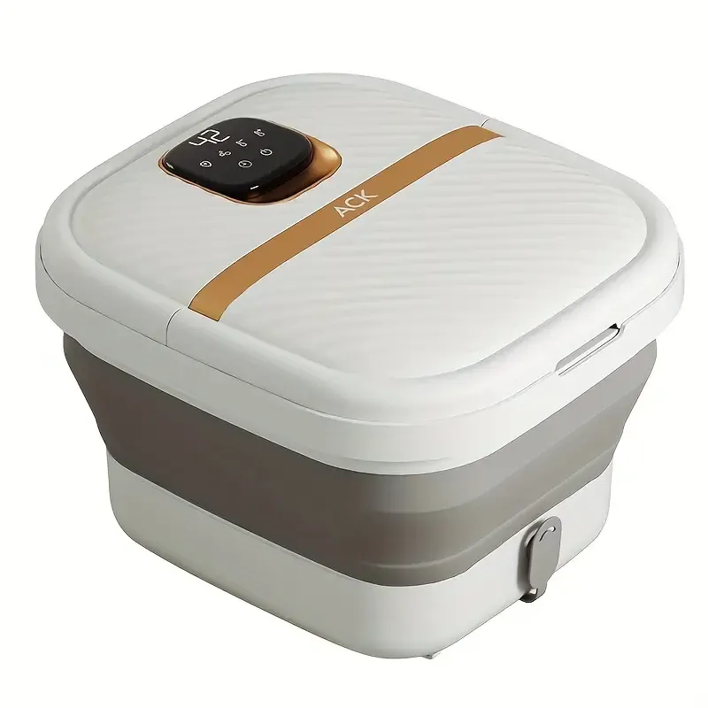 Foldable Portable Pedicure Foot Spa Bath Massager With Heat,