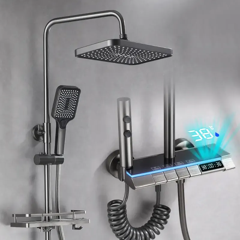 Multi-Function Bathroom Shower System