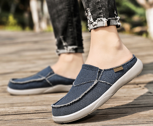 Men's casual closed toe slip-on shoes