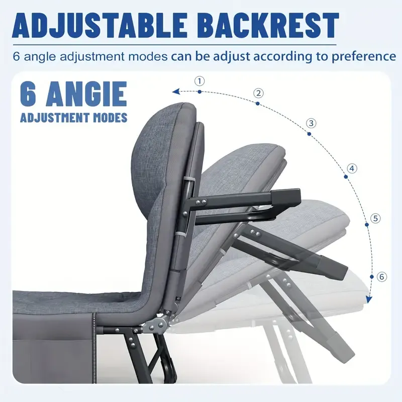 Comfortable Folding Bed 1pc Comfortable Ergonomic American