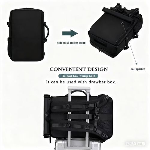 🔥Hot Sale🔥-High-quality travel essential travel flight backpack waterproof zipper Oxford cloth notebook large capacity multifunctional backpack
