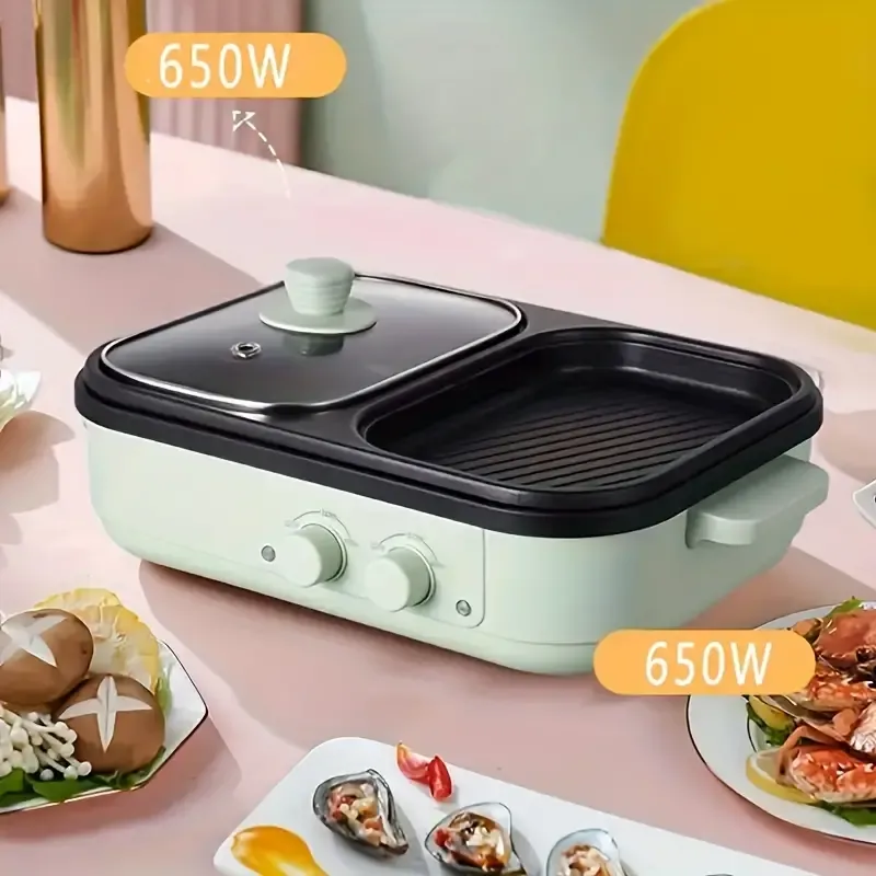 2 In 1 Multi-Functional Electric BBQ Grill