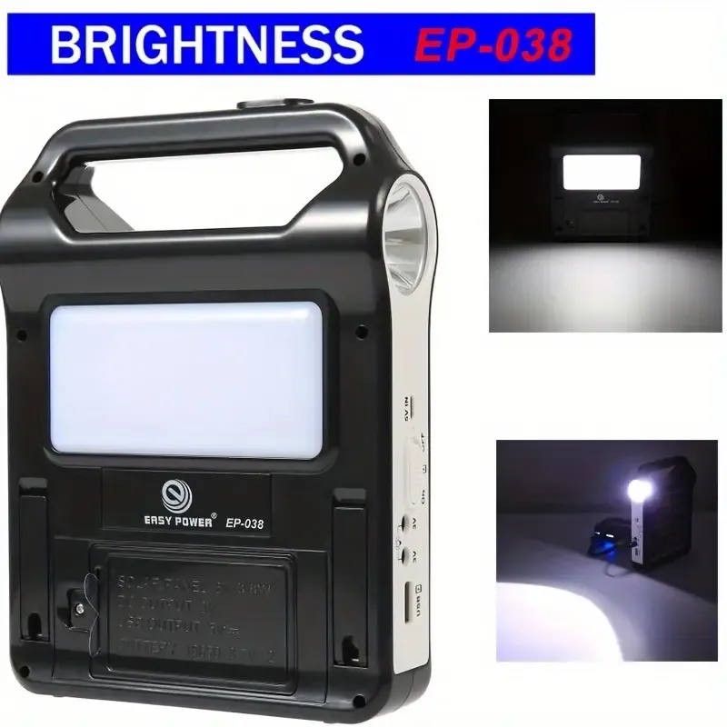 Portable Rechargeable Solar Panel