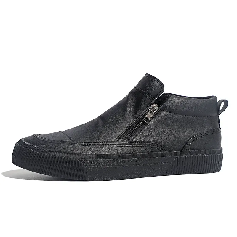 Men's versatile low-top classic, comfortable and fashionable small leather shoes