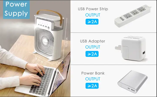 Fight Against The Summer Heat with This Ice PoweredFan!