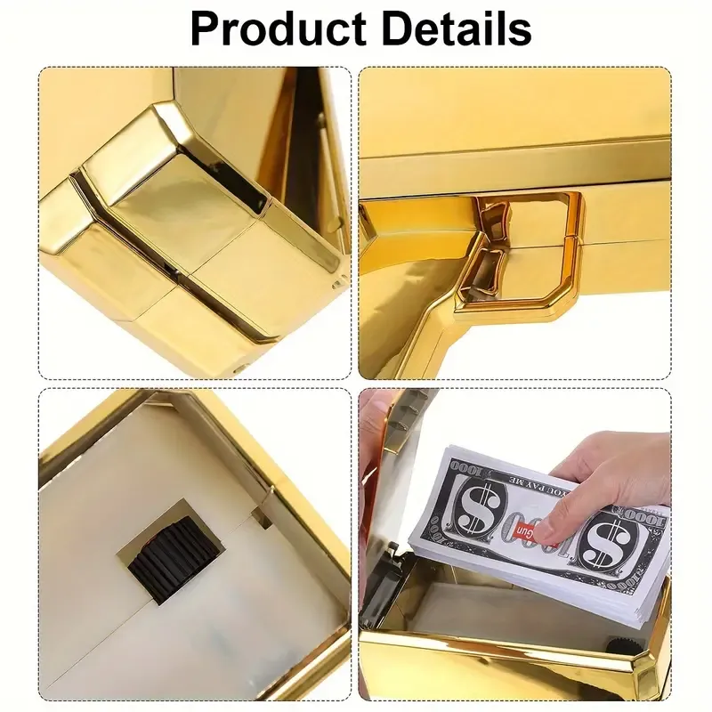 Golden Handheld Cash Gun