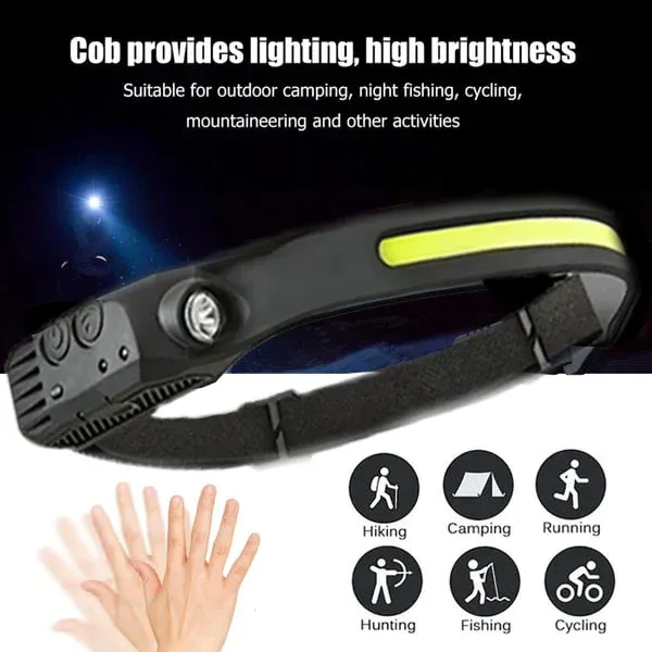 💡Wave Sensor Movimiento LED Headlight