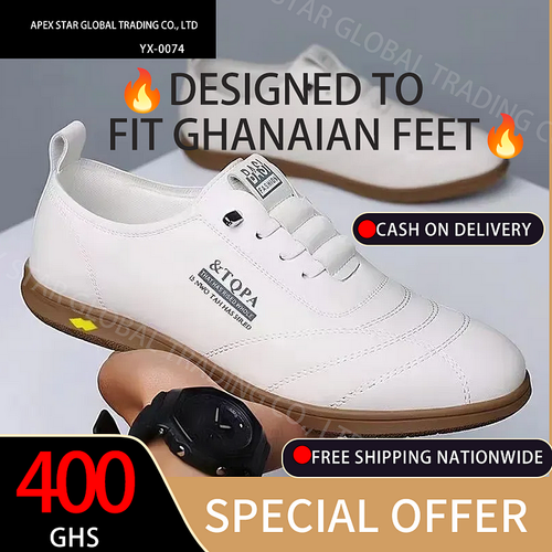Stylish Plus Size Men's Solid Color Oxfords