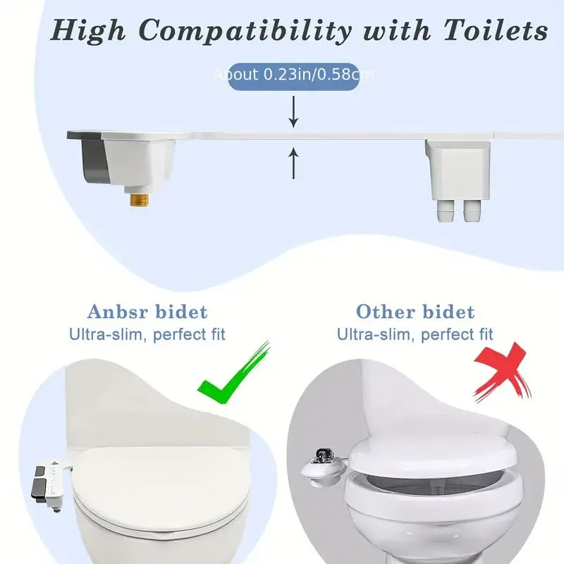 Three-function Smart Toilet Seat