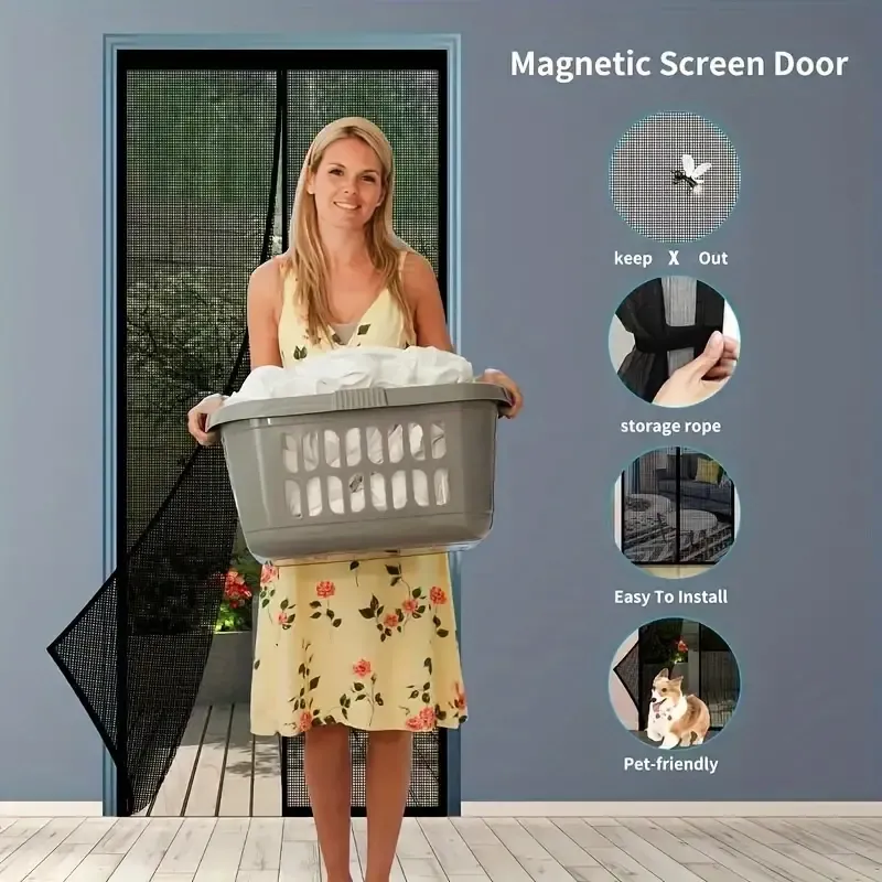 Magnetic Screen Door
