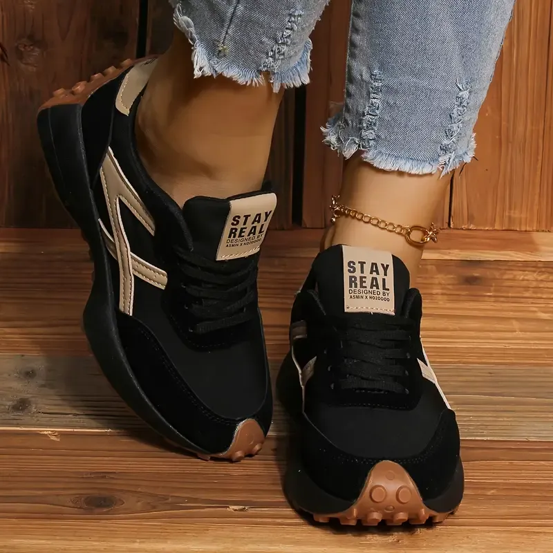 Stylish Colorblock Comfort Sneakers