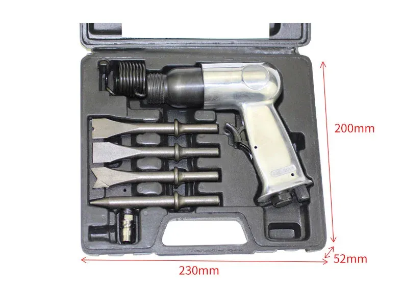 Wind shovel pneumatic shovel air hammer wind hammer tool brake disc rust remover gun head chisel