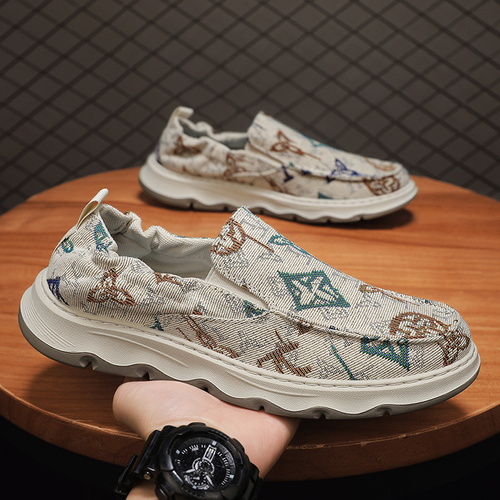 A pair of fashionable and trendy sneakers