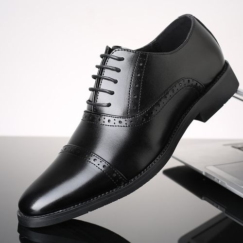 Layer Cowhide Oxford Shoes
