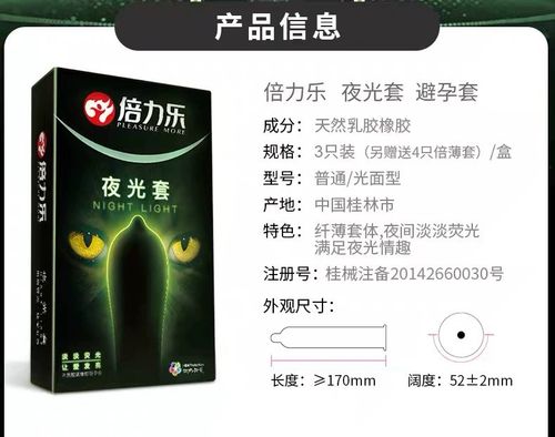 glow-in-the-dark condoms