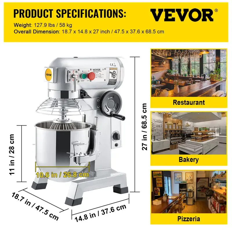 Commercial Food Mixer