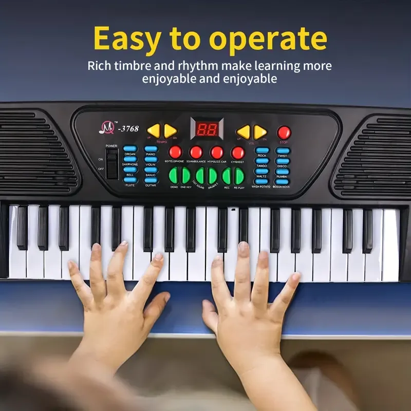 Single Channel Electronic Piano Keyboard
