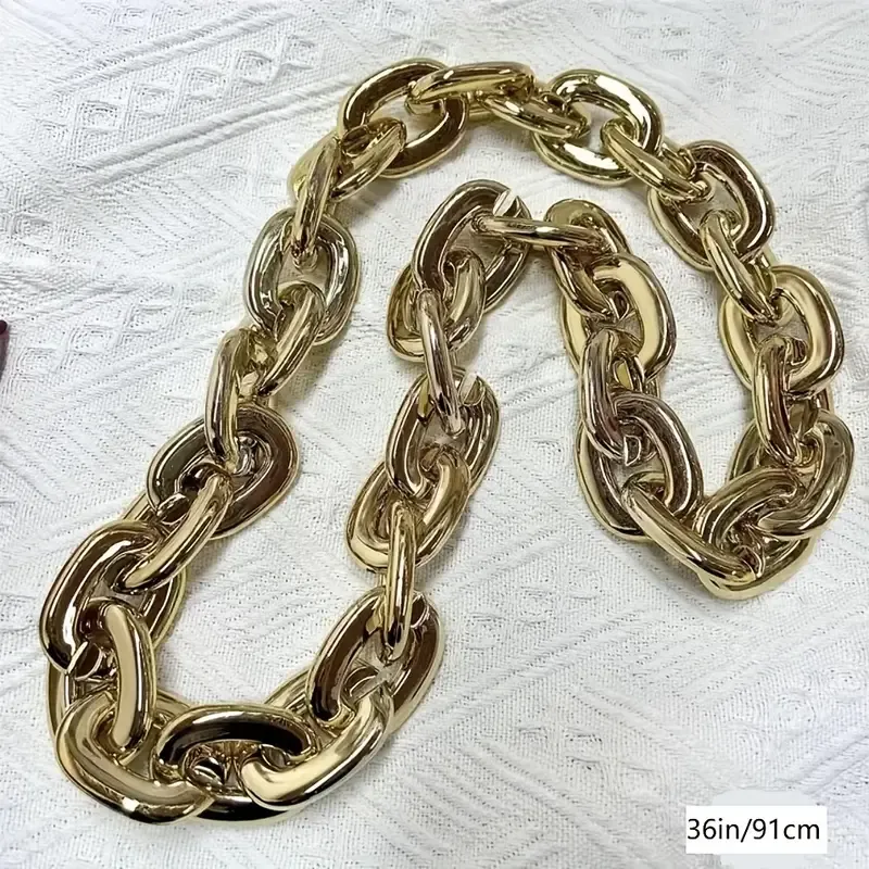 Thick Golden Chain Necklace
