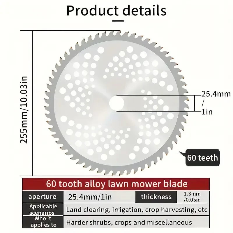 Alloy Lawn Mower Blade