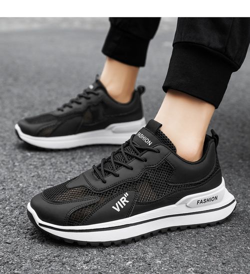 Summer new breathable trendy versatile large mesh casual sports men's shoes