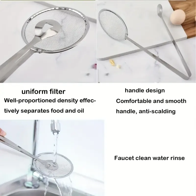 Stainless Steel Frying Oil Strainer