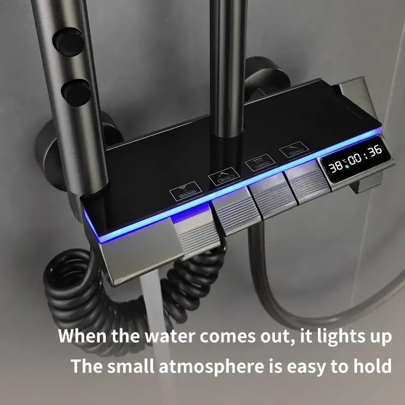 Multi-Function Bathroom Shower System