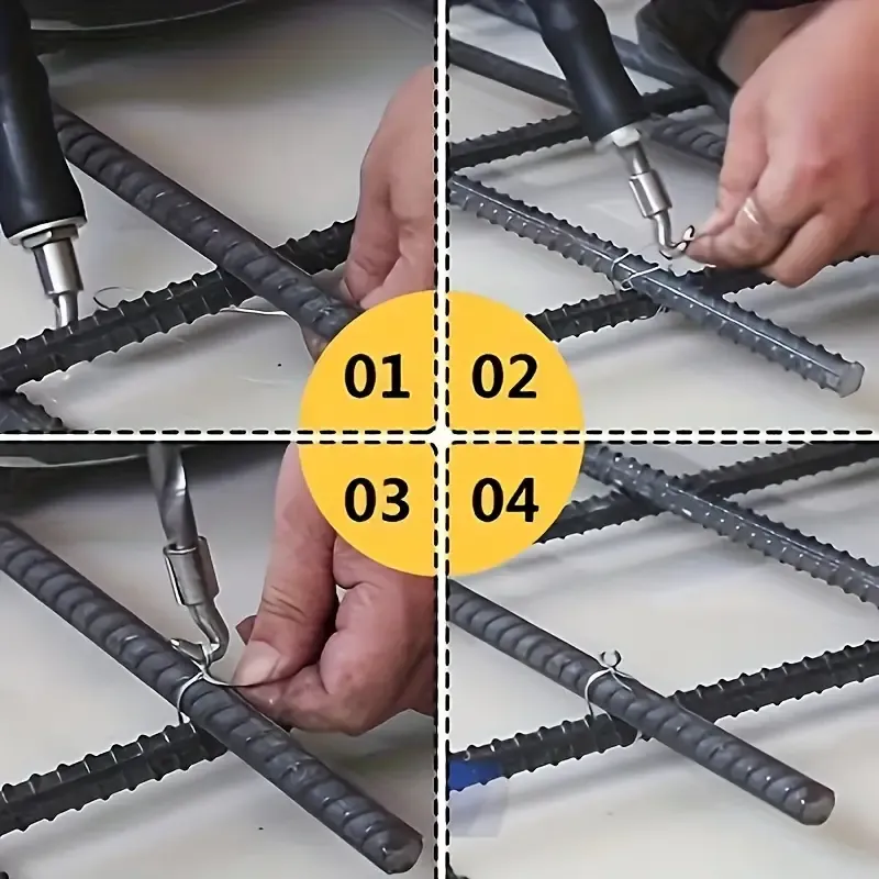 Semi-Automatic Wire Tying Tool