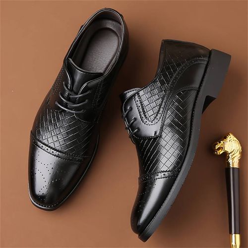 High-end leather shoes for men