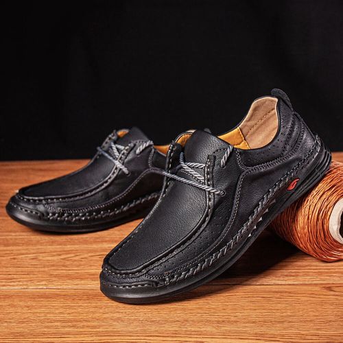 men's shoes retro stitching fashion men's shoes