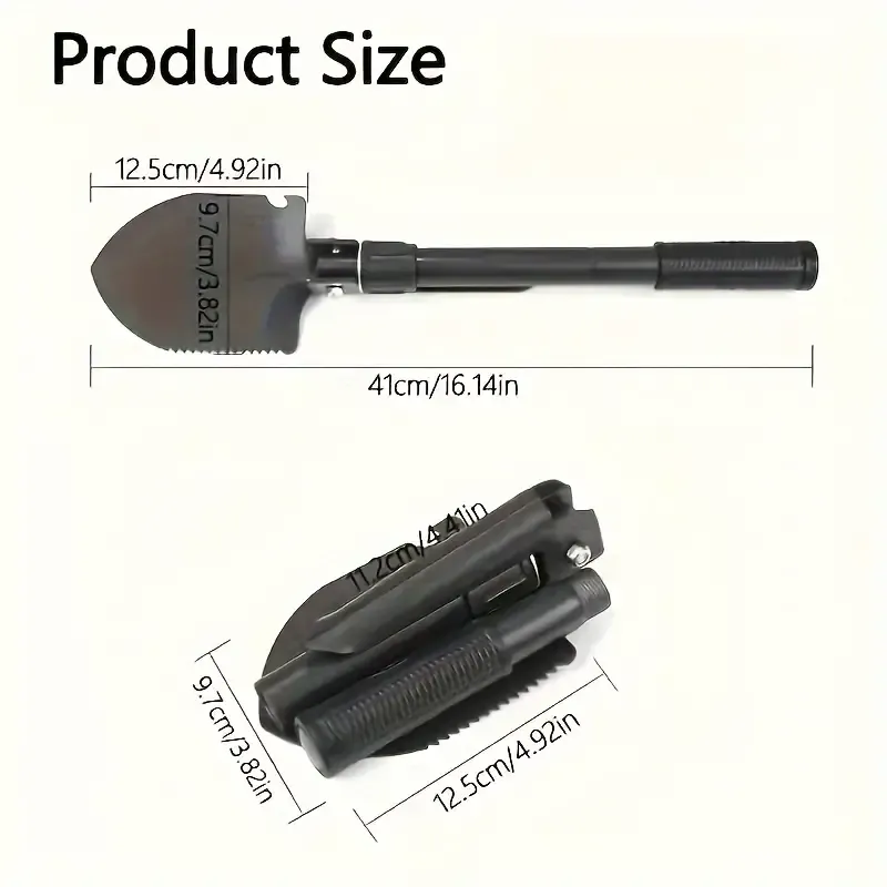 Stainless Steel Folding Shovel