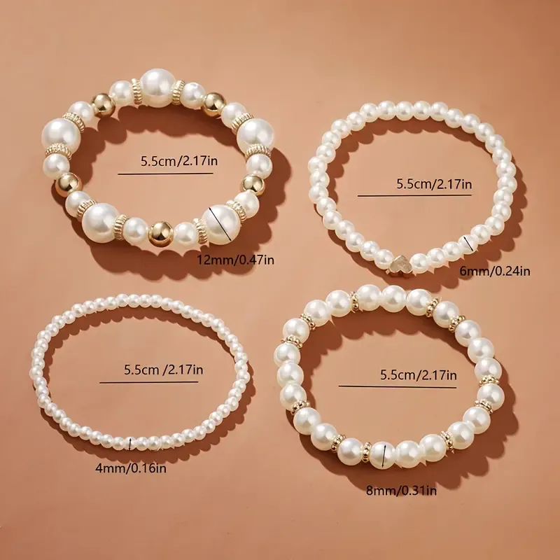 Exquisite Delicate Imitation Pearl Beaded Boho