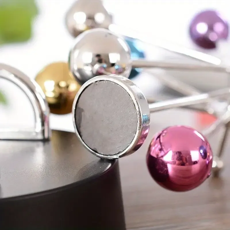 Colorful Magnetic Perpetual Motion Creative Ferris Wheel Desk Ornament with Swing Model - Unique Office Decor & Perfect Couple's Gift