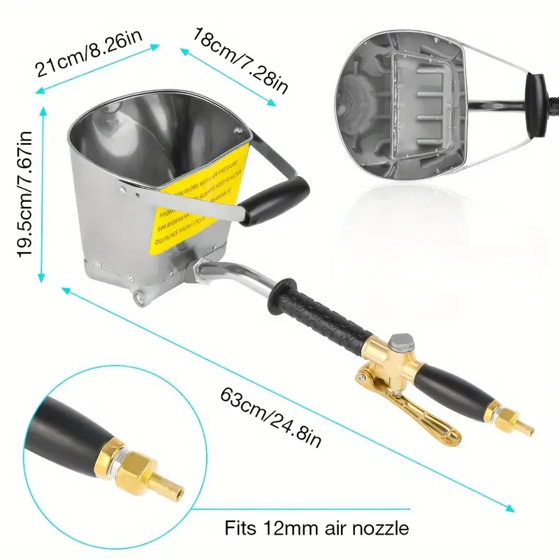 Hole Wall Cement Spray Gun