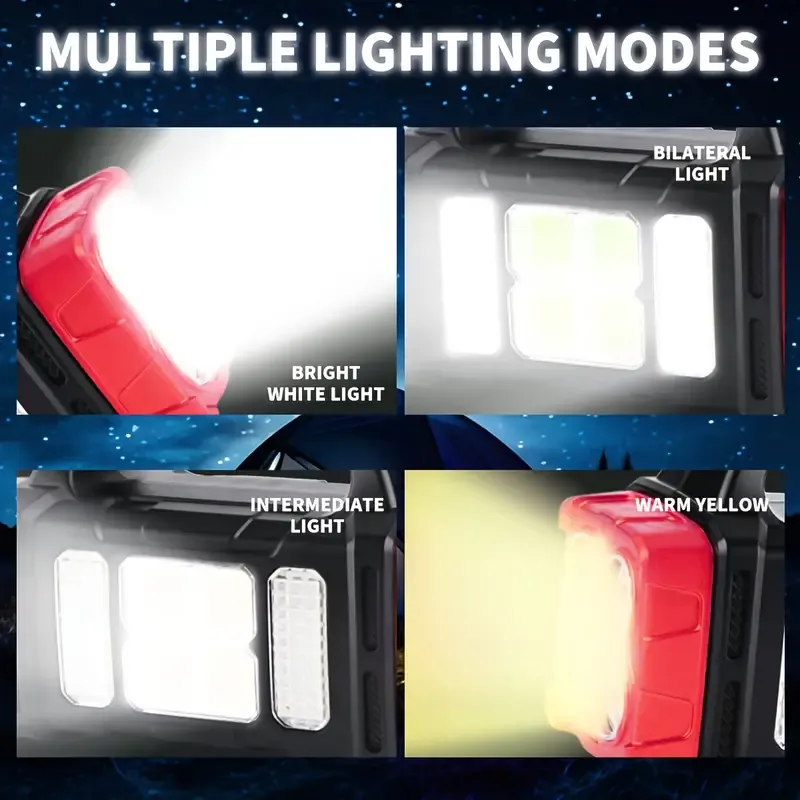 Solar Powered LED Flashlight