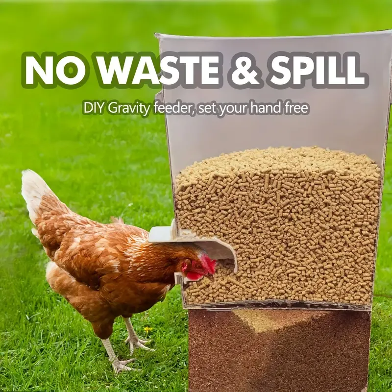 Plastic Chicken Feeder Kit