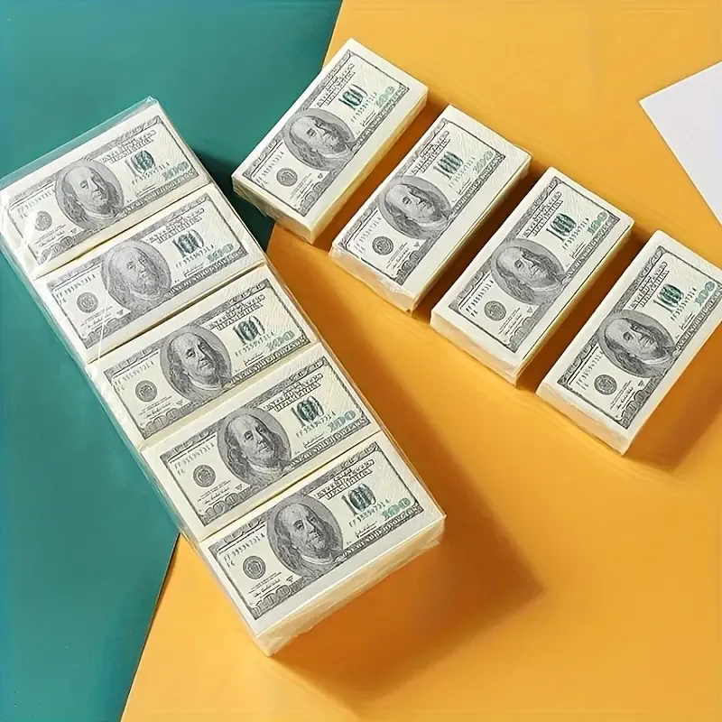 USD Currency Printed Napkins