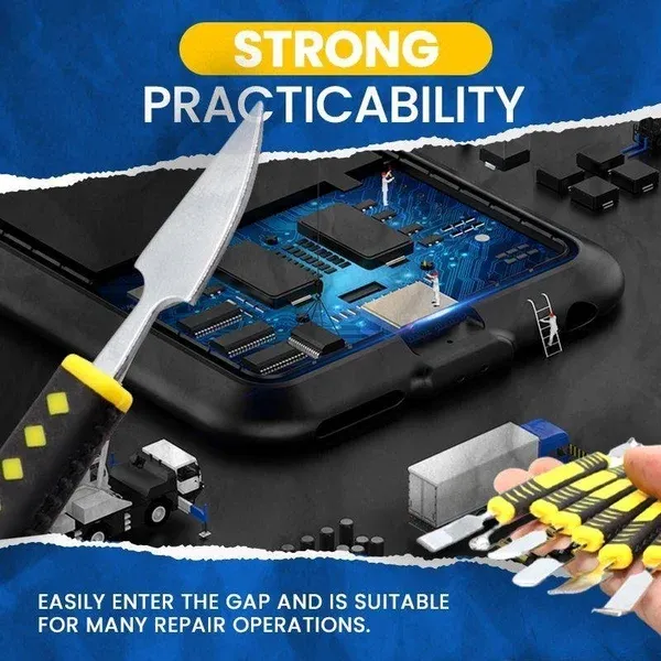 Metal Crowbar 6-Piece Set Easy to carry & Strong practicability