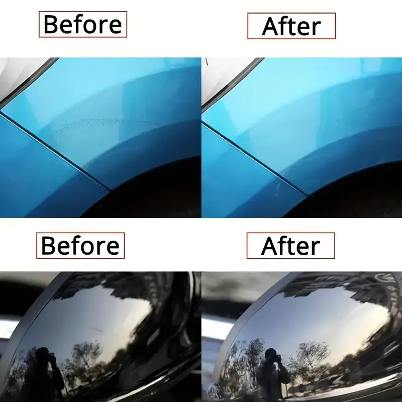Car Scratch Removal Kit: Quickly Eliminate Swirls, Restore The Gloss And Brightness Of All Paint Surfaces
